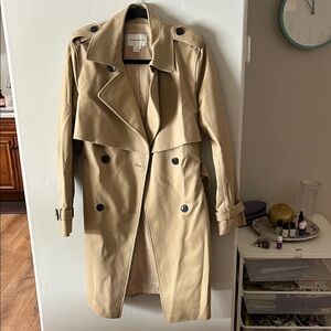 Club Monaco Tan Trench Coat